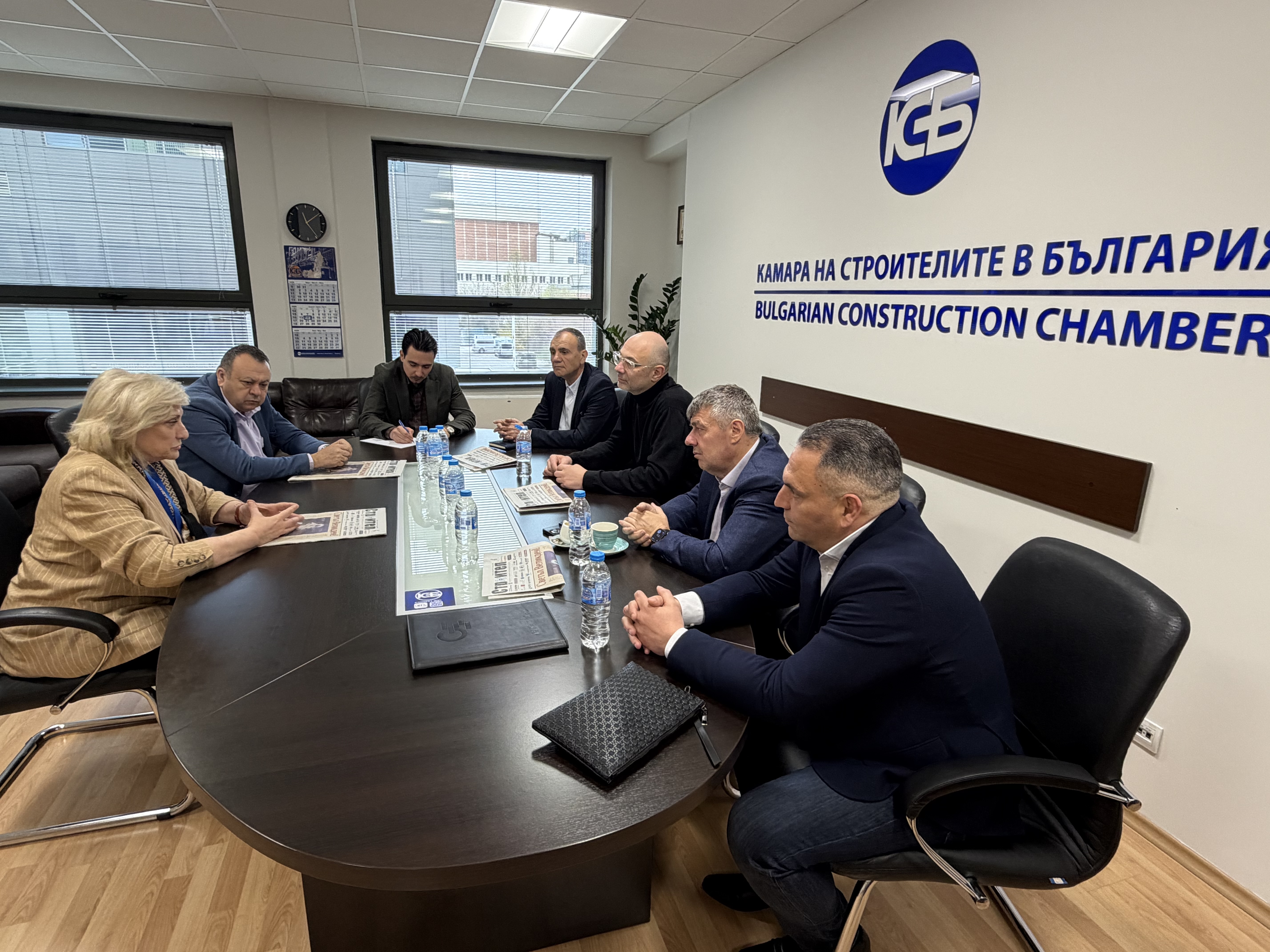 ДПС се срещна с Камарата на строителите в България