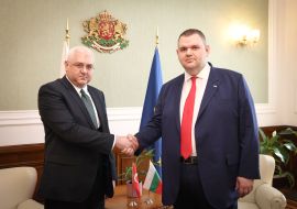 Delyan Peevski, leader of the MRF and the Parliamentary Group of the MRF-NEW BEGINNING held a meeting with the Ambassador of the Republic of Turkey H.E. Mehmet Sait Uyanik