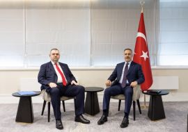 Delyan Peevski, leader of the Movement for Rights and Freedoms met with the Turkish Foreign Minister, Mr.Hakan Fidan